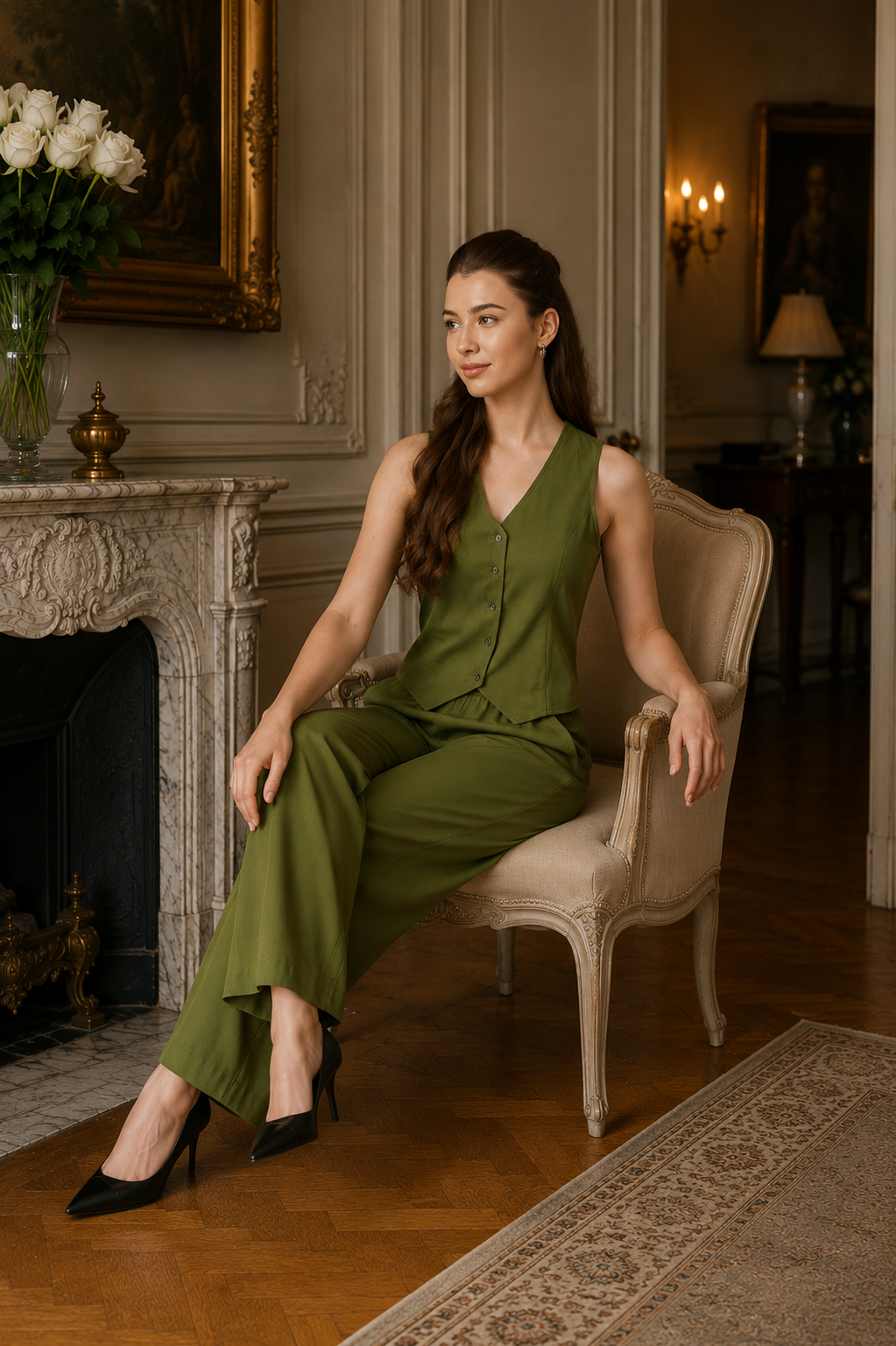The Verona Set - Olive